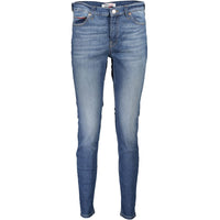 Jeans skinny da donna Tommy Hilfiger Blu Cotton