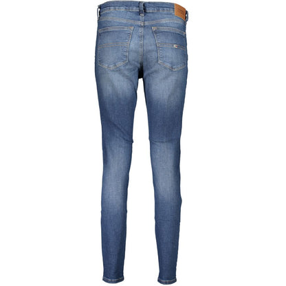 Jeans skinny da donna Tommy Hilfiger Blu Cotton
