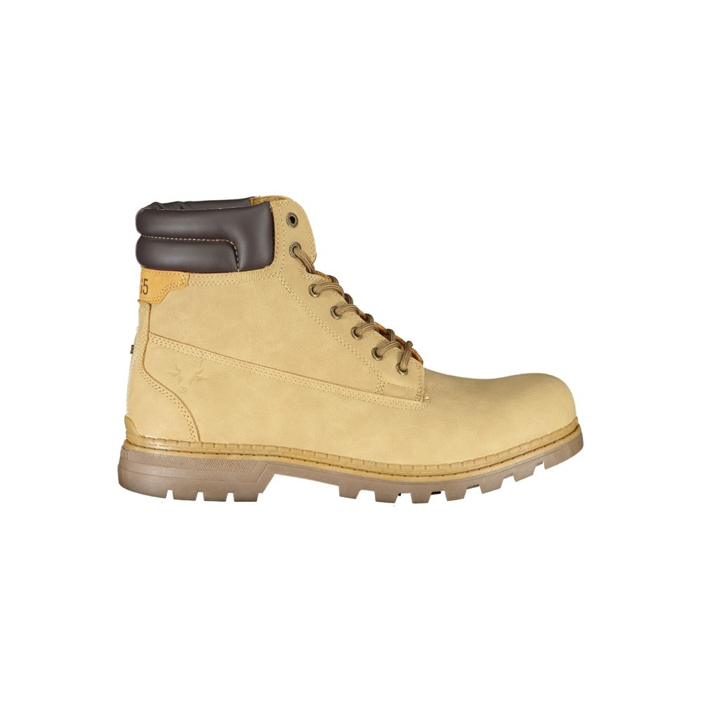 Bottines Carrera beiges en polyester pour homme