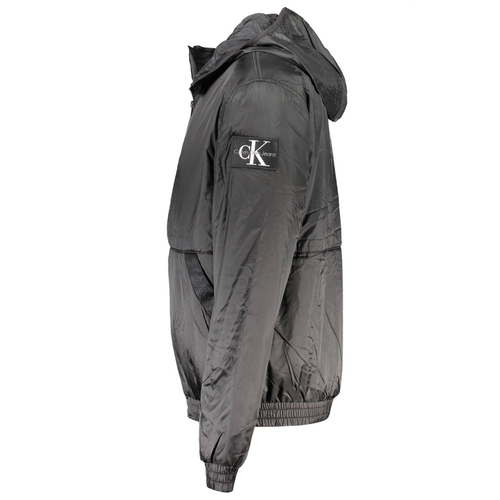 Veste Calvin Klein noire en polyester pour homme