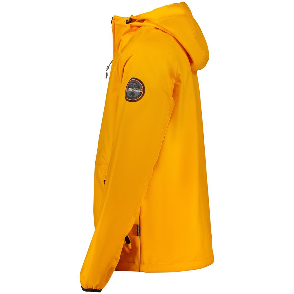 Veste pour homme Napapijri orange en polyester recyclé