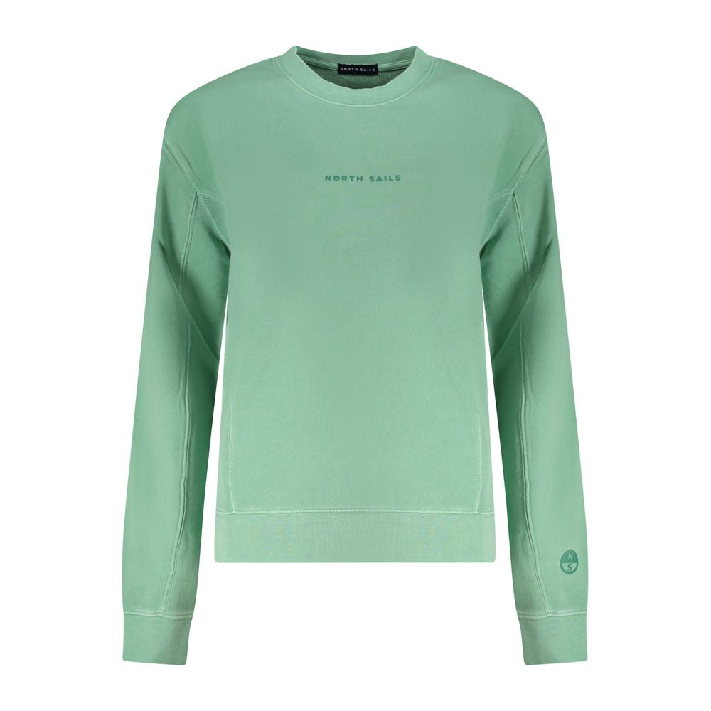 Sweat-shirt en coton North Sails Verde pour femme