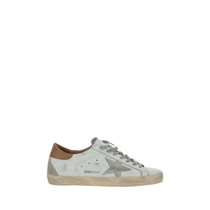 Baskets Golden Goose Superstar en cuir blanc
