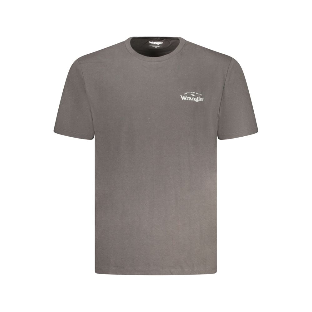 T-shirt Wrangler en coton noir pour homme