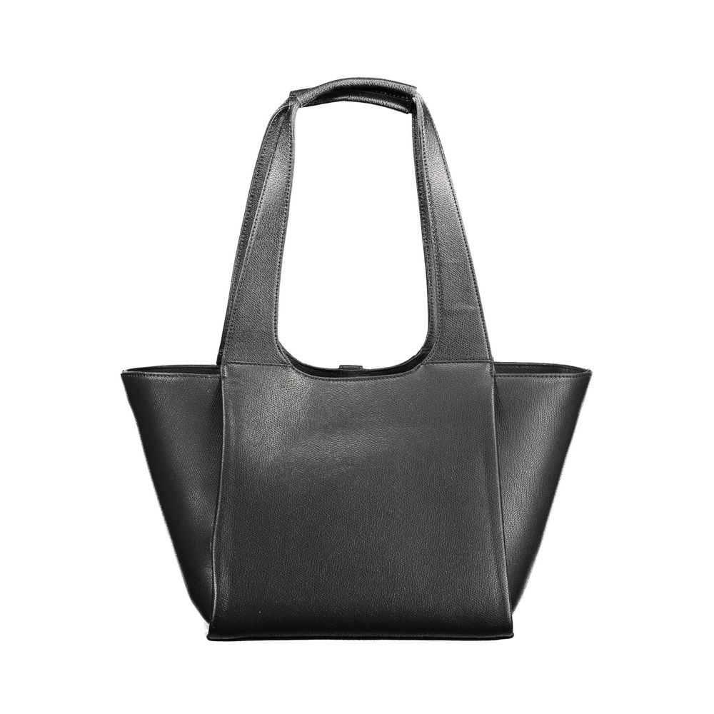 Sac à main Tommy Hilfiger pour femme en polyuréthane noir