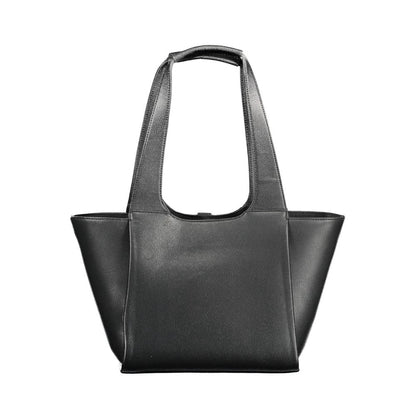 Sac à main Tommy Hilfiger pour femme en polyuréthane noir