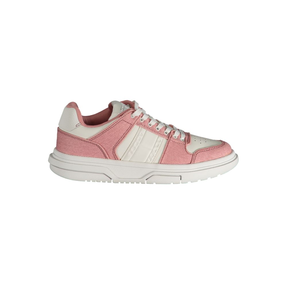 Baskets Tommy Hilfiger Rosa Poliuretano Donna