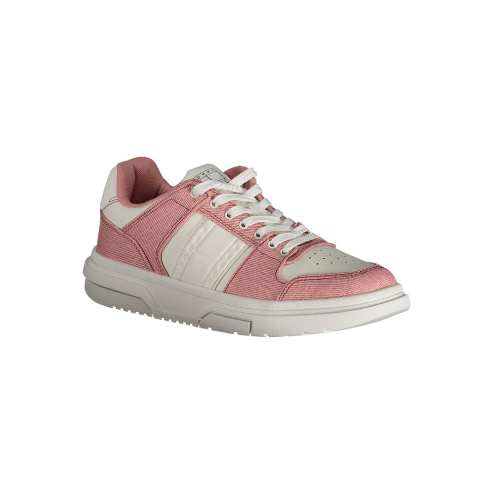 Baskets Tommy Hilfiger Rosa Poliuretano Donna