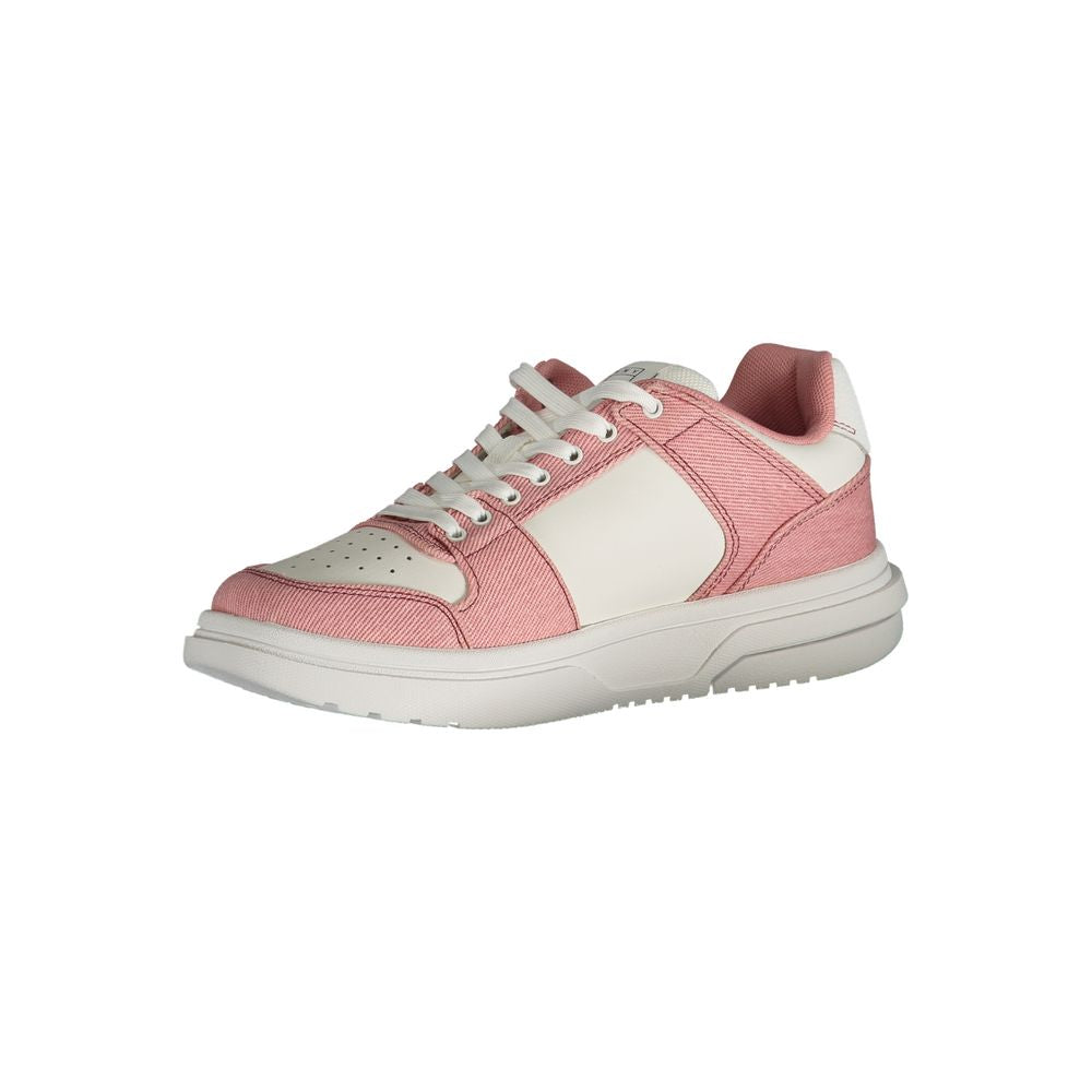 Baskets Tommy Hilfiger Rosa Poliuretano Donna