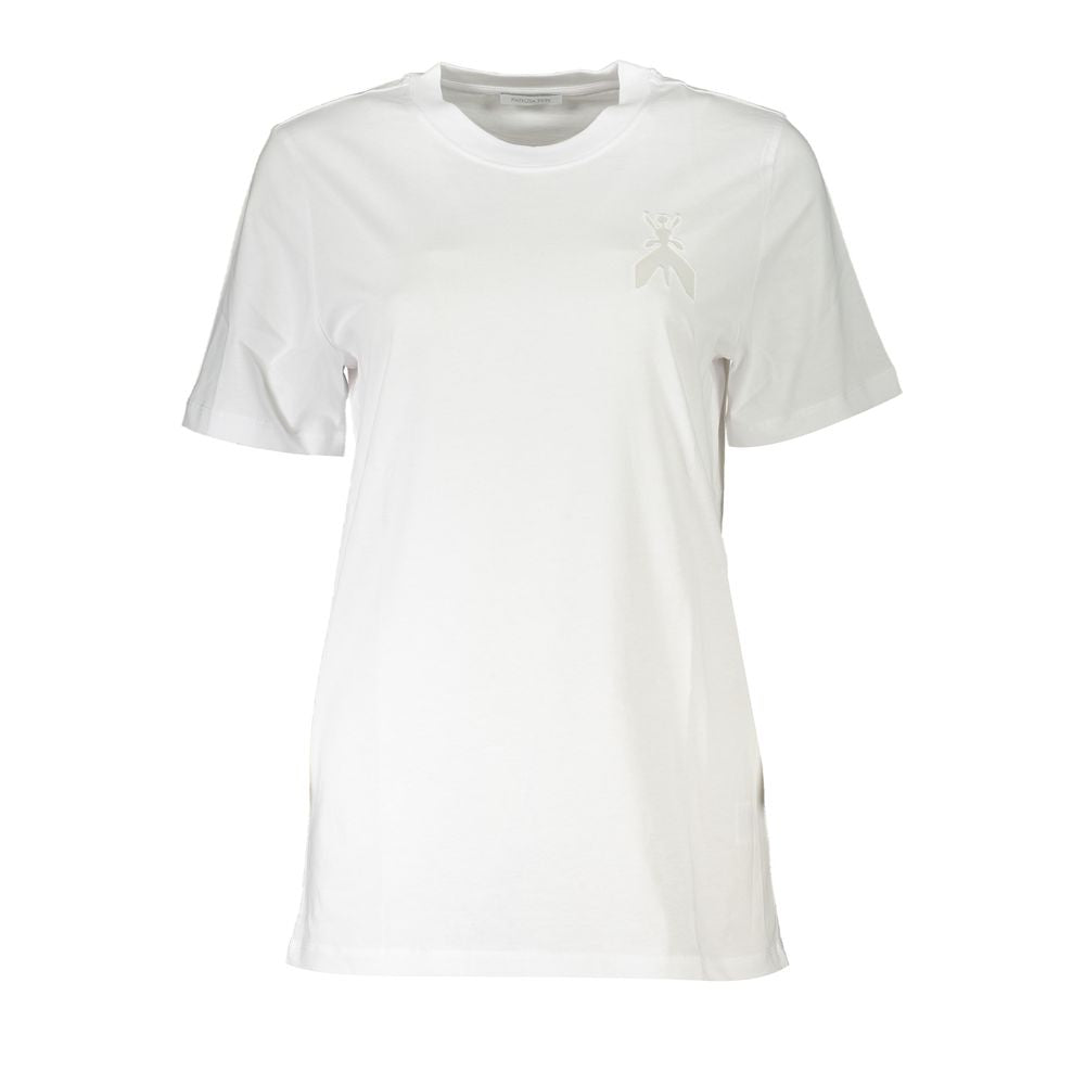 T-shirt da donna in cotone biologico bianco Patrizia Pepe