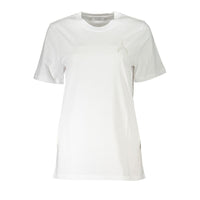 T-shirt da donna in cotone biologico bianco Patrizia Pepe