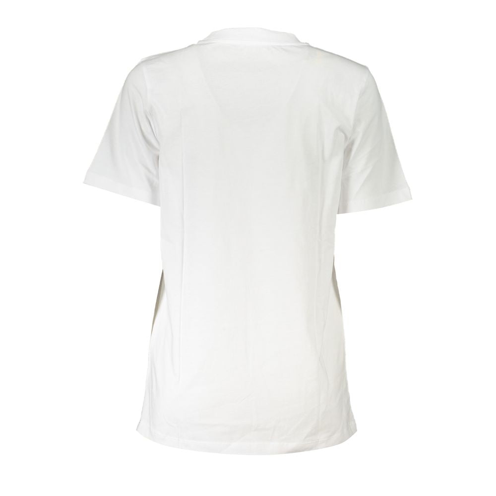 T-shirt da donna in cotone biologico bianco Patrizia Pepe