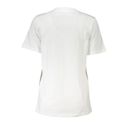 T-shirt da donna in cotone biologico bianco Patrizia Pepe