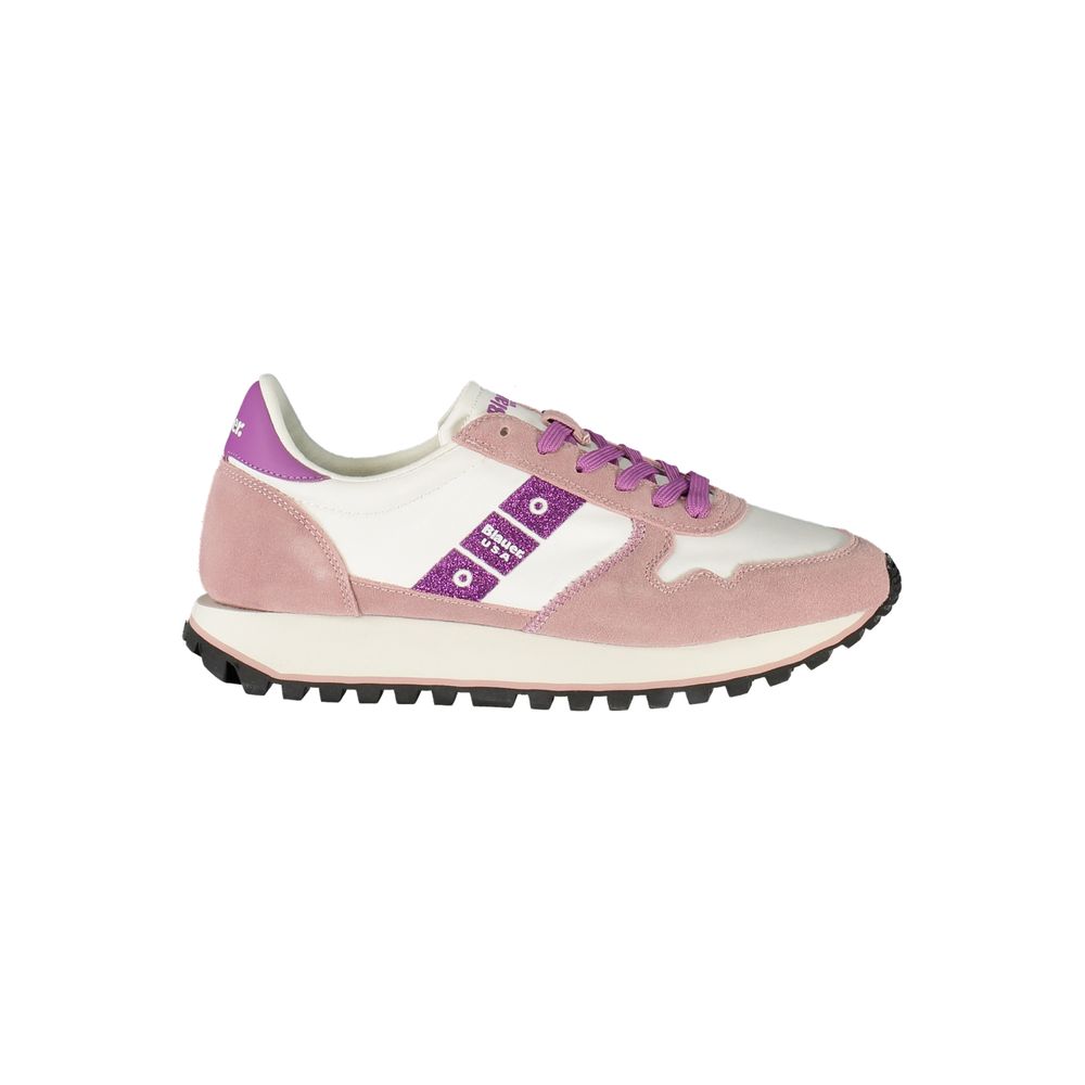 Baskets pour femmes Blauer Bianco en polyuréthane