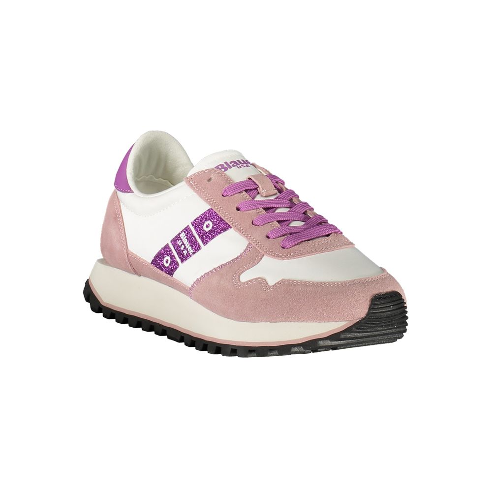 Baskets pour femmes Blauer Bianco en polyuréthane