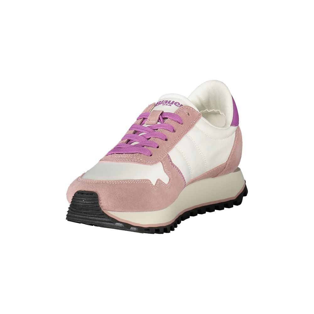 Baskets pour femmes Blauer Bianco en polyuréthane