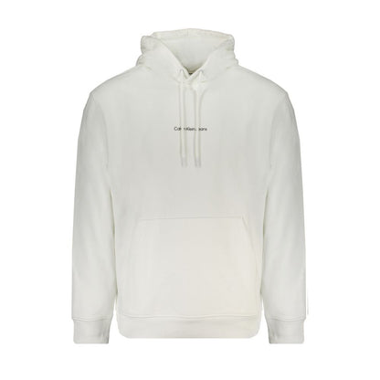 Sweat-shirt Calvin Klein blanc en coton pour homme