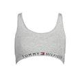Soutien-gorge de sport Tommy Hilfiger Grigio en coton pour femme