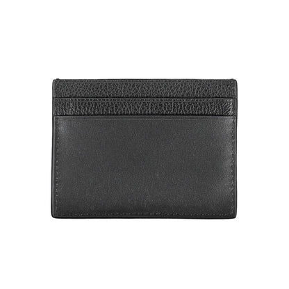 Portefeuille homme en cuir noir Calvin Klein