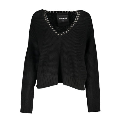 Patrizia Pepe Pull Femme Tessuto Noir
