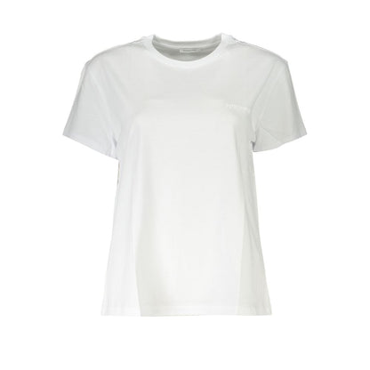 T-shirt da donna in cotone biologico Patrizia Pepe Bianco