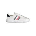 Sneaker da uomo Tommy Hilfiger in poliuretano bianco