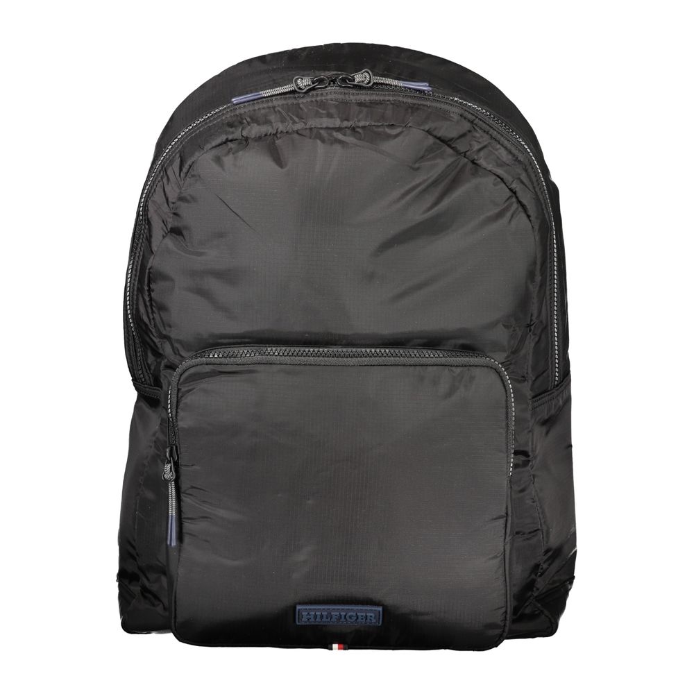 Sac à dos homme Tommy Hilfiger en polyuréthane noir