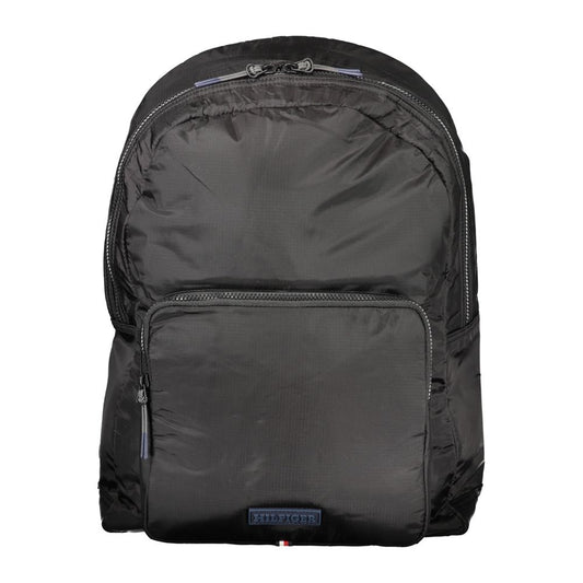 Zaino da uomo Tommy Hilfiger in poliuretano nero