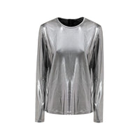 Tom Ford Maglia a maniche lunghe in viscosa grigia