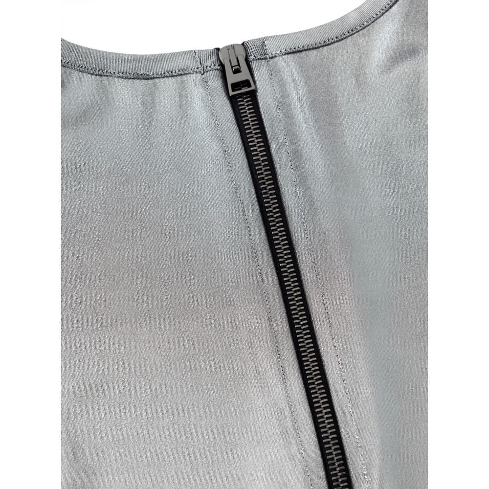 Tom Ford Maglia a maniche lunghe in viscosa grigia