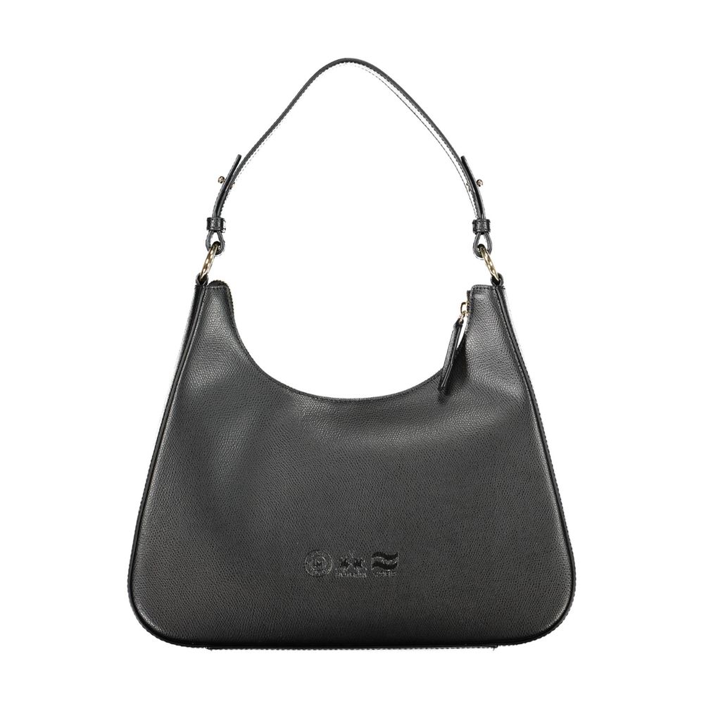 Sac à bandoulière La Martina en cuir noir pour femme