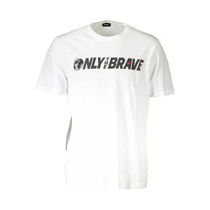 T-shirt homme Diesel en coton blanc