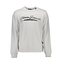 Sweat-shirt homme Plein Sport Bianco en coton