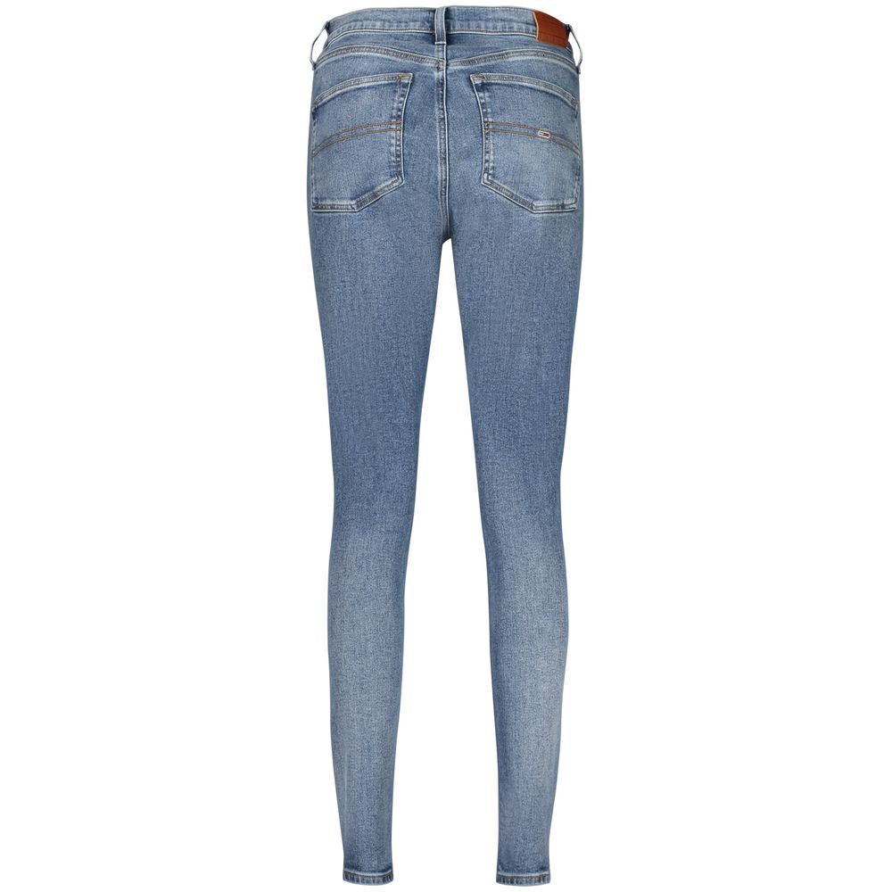 Jean Tommy Hilfiger bleu en coton pour femme
