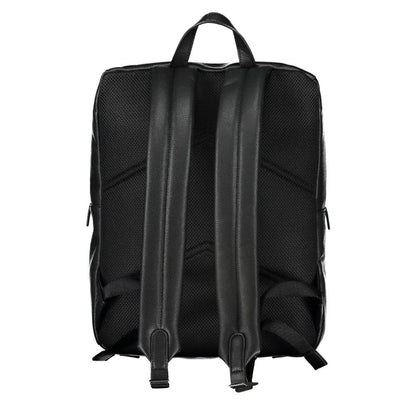 Zaino da uomo in poliestere Calvin Klein Nero