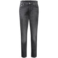 Jean Calvin Klein Nero en coton pour femme
