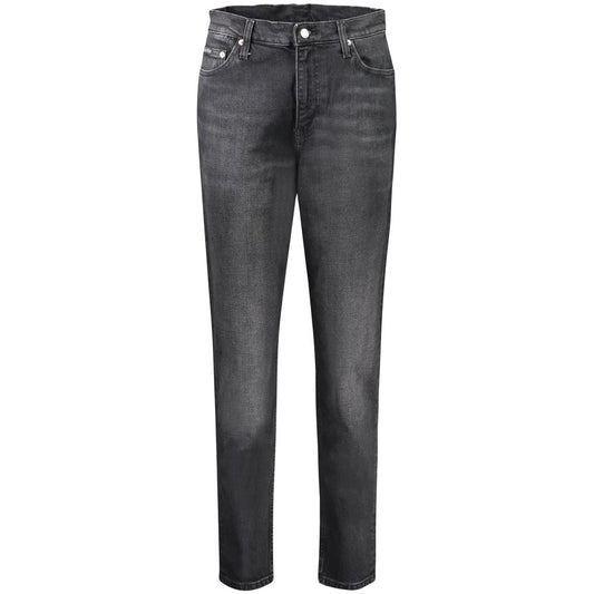 Calvin Klein Nero Cotton Jeans da donna