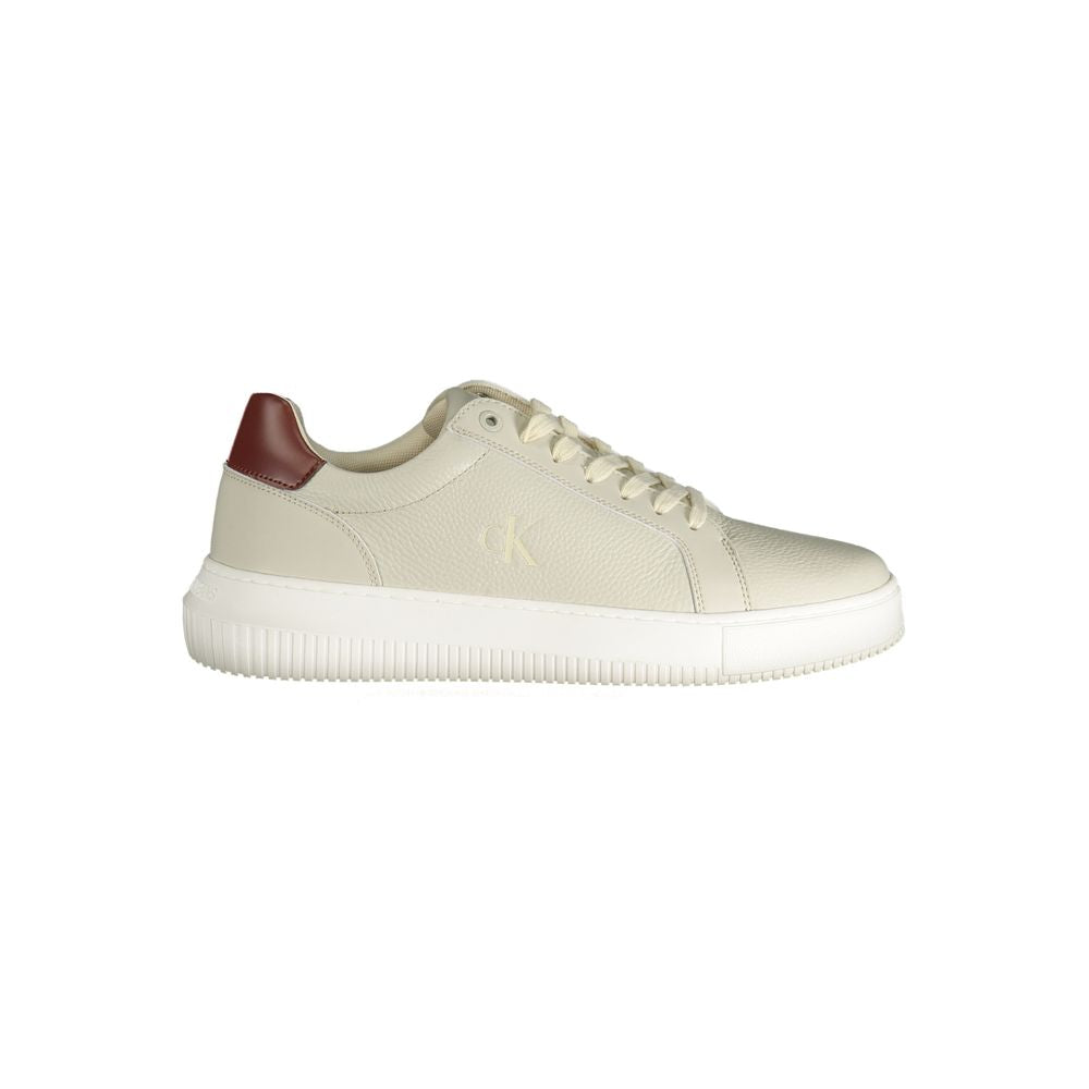 Baskets homme Calvin Klein Grigio en polyuréthane