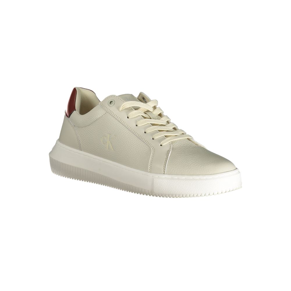 Baskets homme Calvin Klein Grigio en polyuréthane