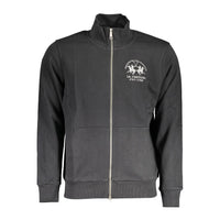 Sweat-shirt homme La Martina en coton noir