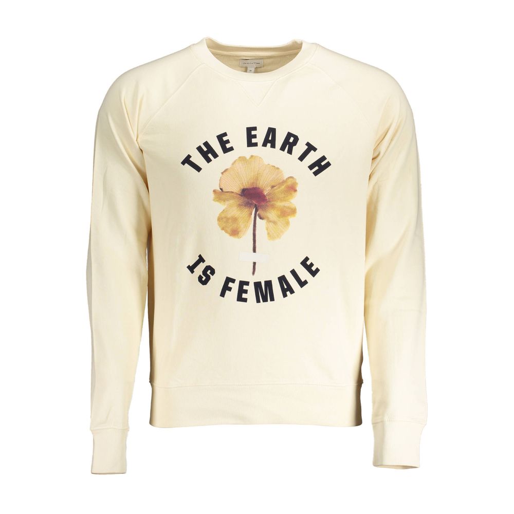 Felpa da uomo in cotone beige Gant