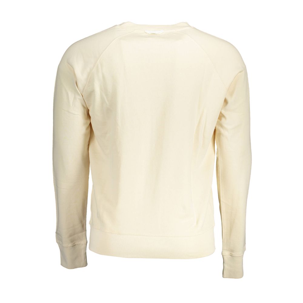 Felpa da uomo in cotone beige Gant