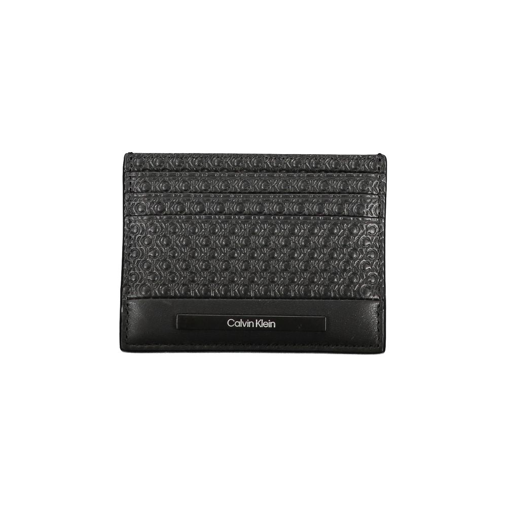 Portefeuille homme Calvin Klein en polyuréthane noir