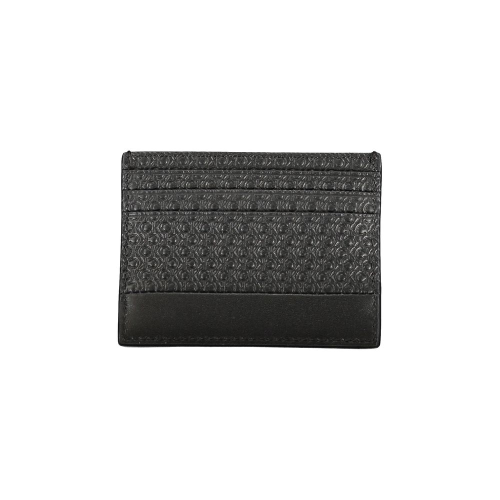 Portefeuille homme Calvin Klein en polyuréthane noir