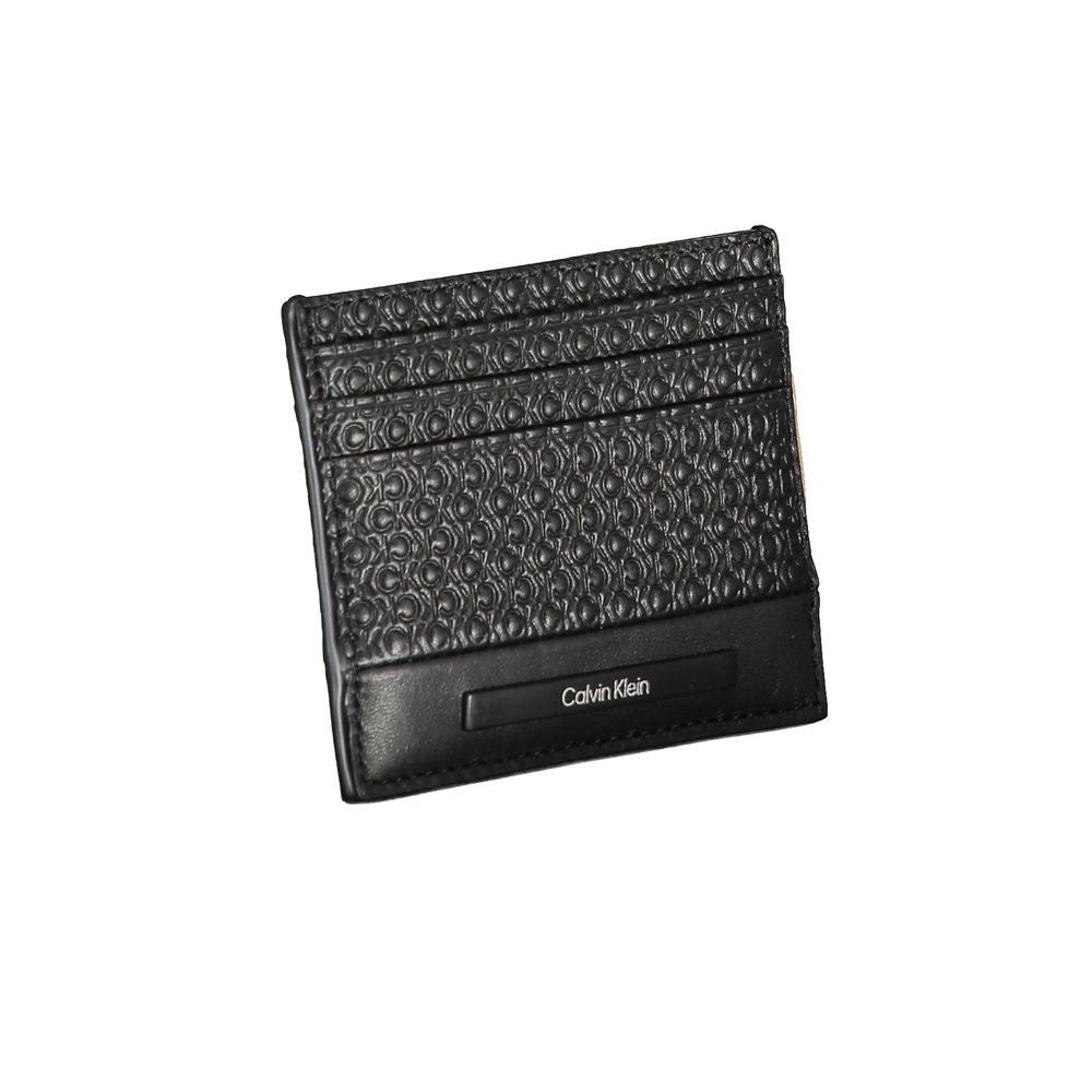 Portefeuille homme Calvin Klein en polyuréthane noir