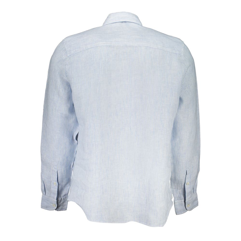 Camicia da uomo in lino Azzurro North Sails