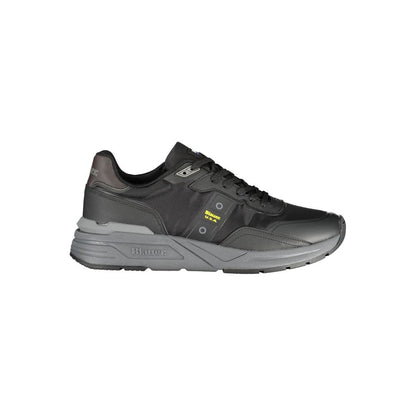 Sneaker Blauer da uomo in poliuretano nero