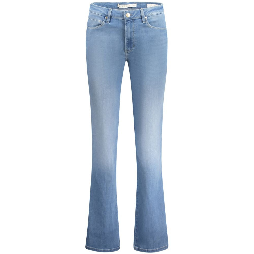 Guess Jeans Azzurro Jean en coton pour femme