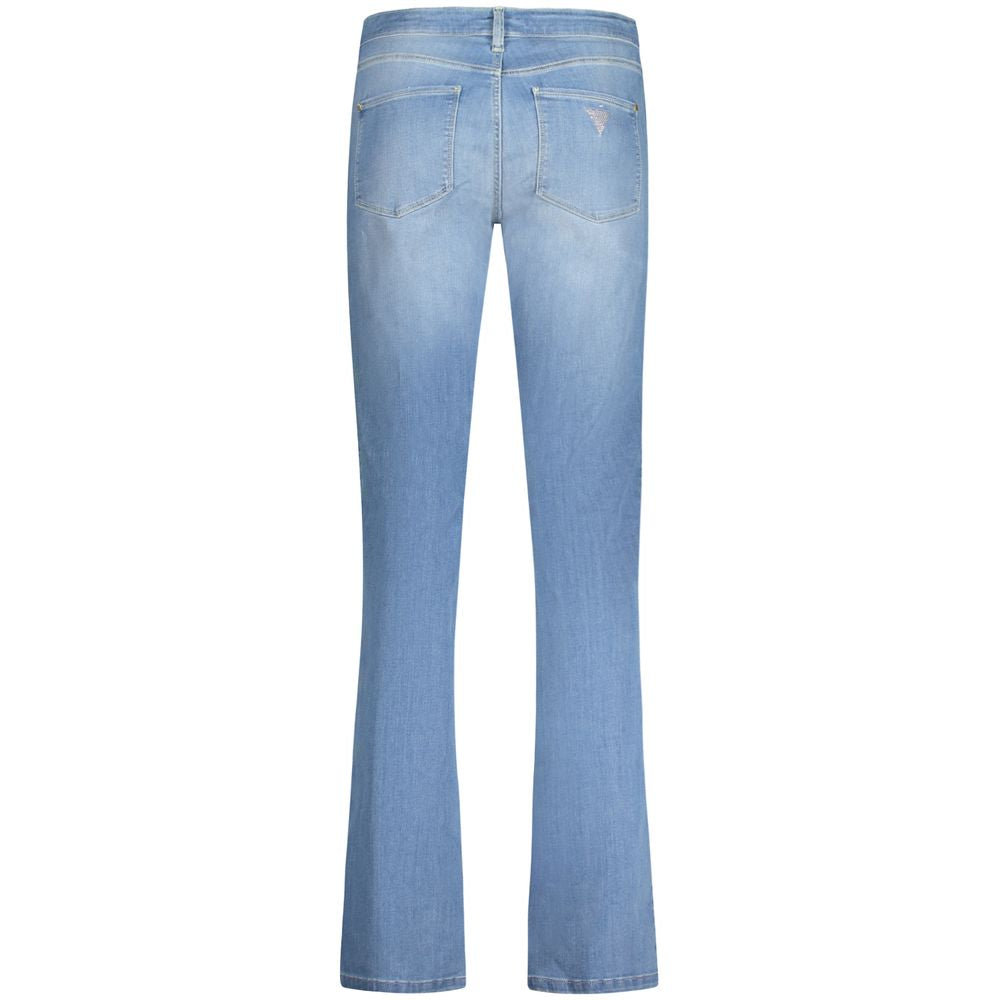 Guess Jeans Azzurro Jean en coton pour femme