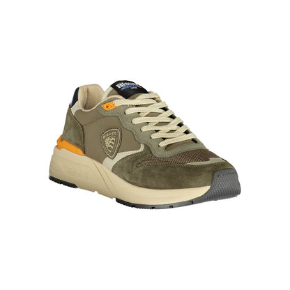 Sneaker da uomo in poliuretano Blauer Verde